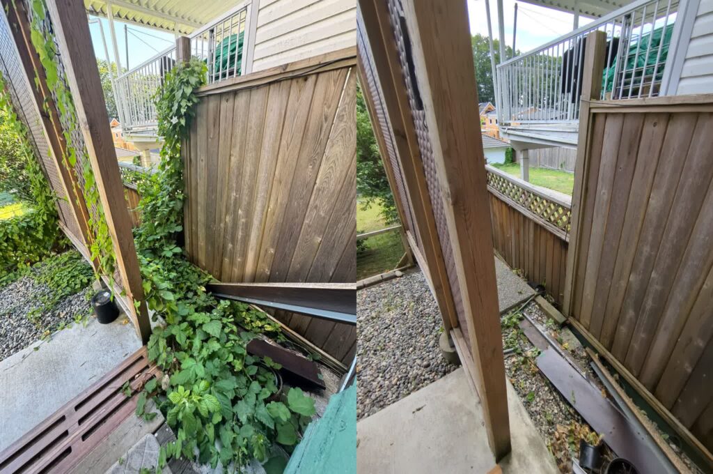 Lawn Care, Before and After
